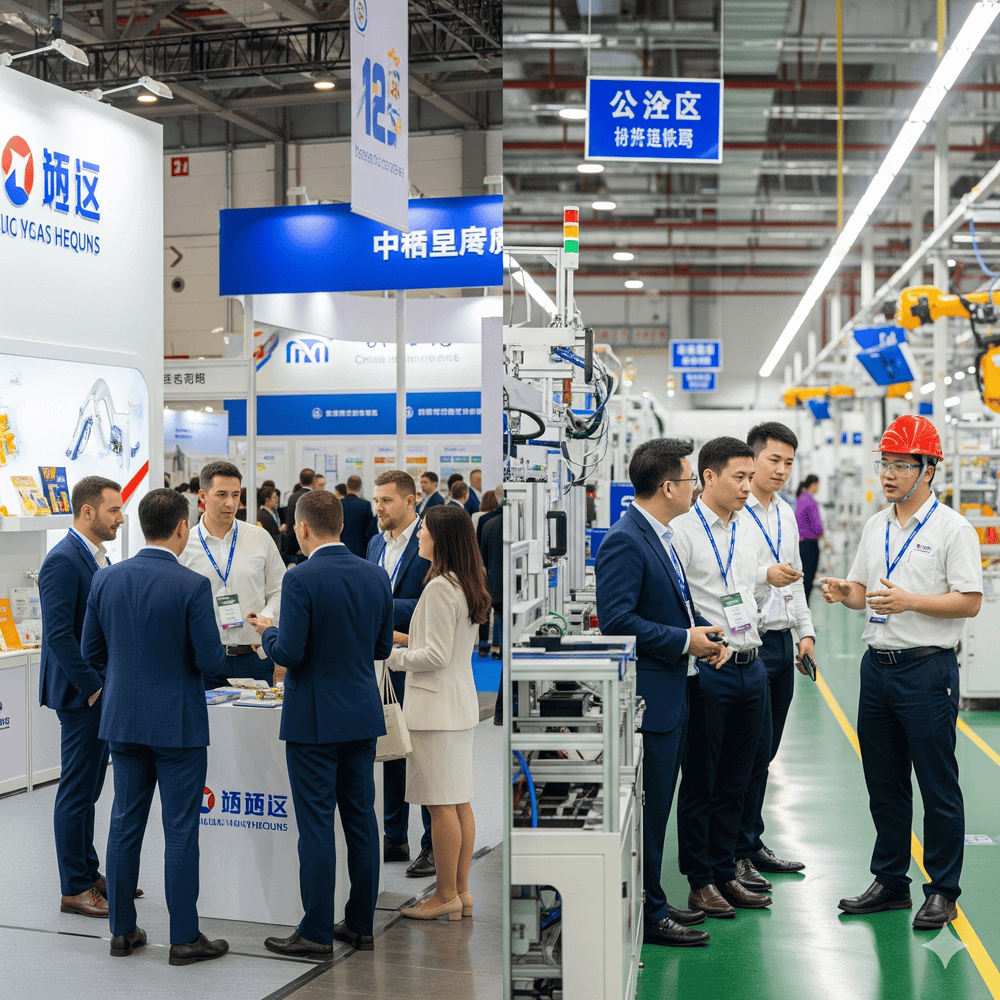 Trade fair exhibition hall